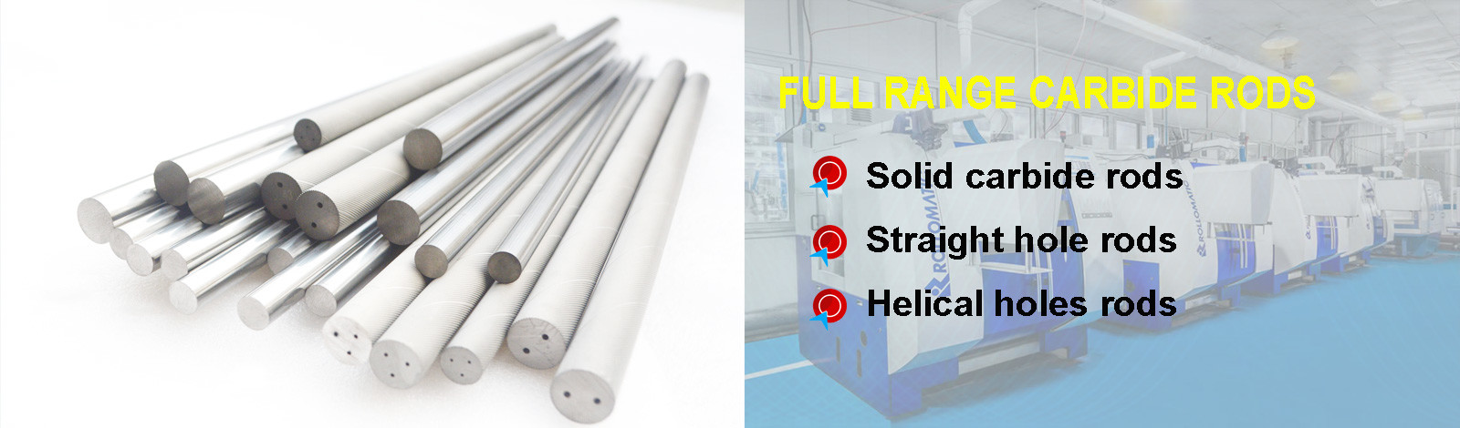 품질 텅스텐 카바이드는 막대를 답니다 공장