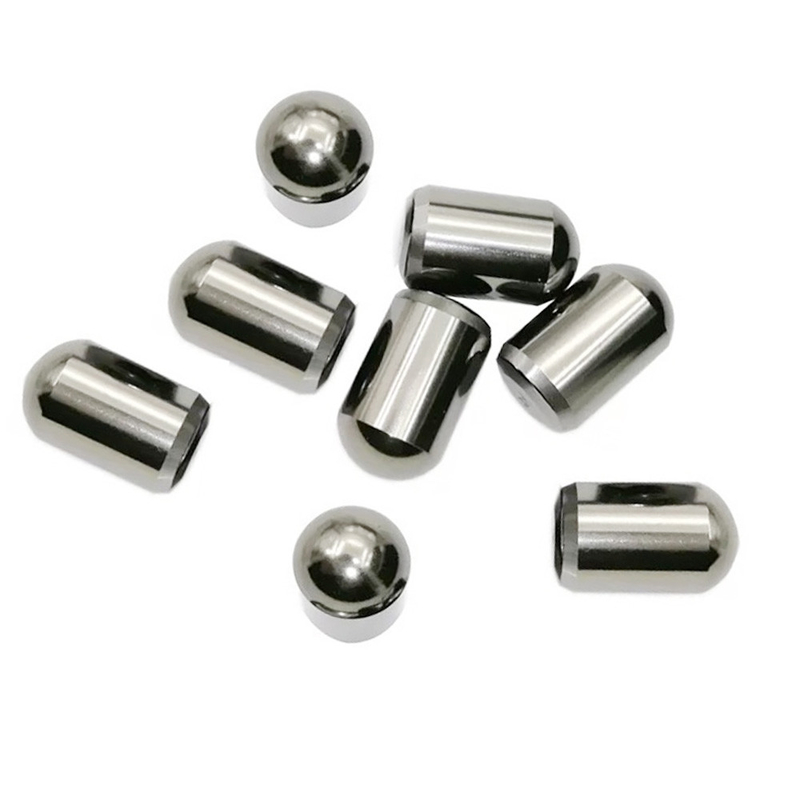 Hemispherical Top Tungsten Carbide Studs 16.55mm 18% Cobalt Milling Bits